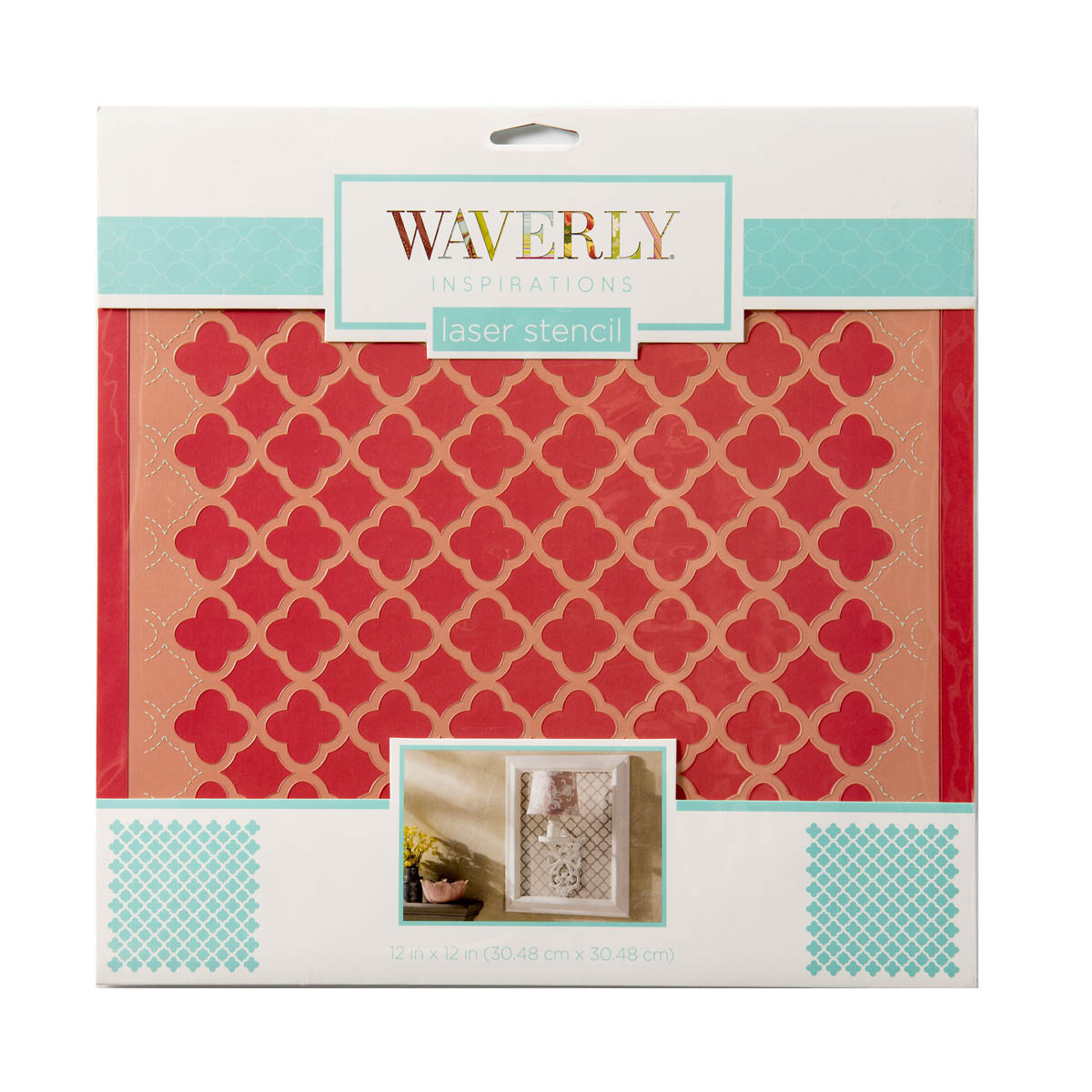 Waverly ® Inspirations Laser Stencils - Décor - Medallion, 12