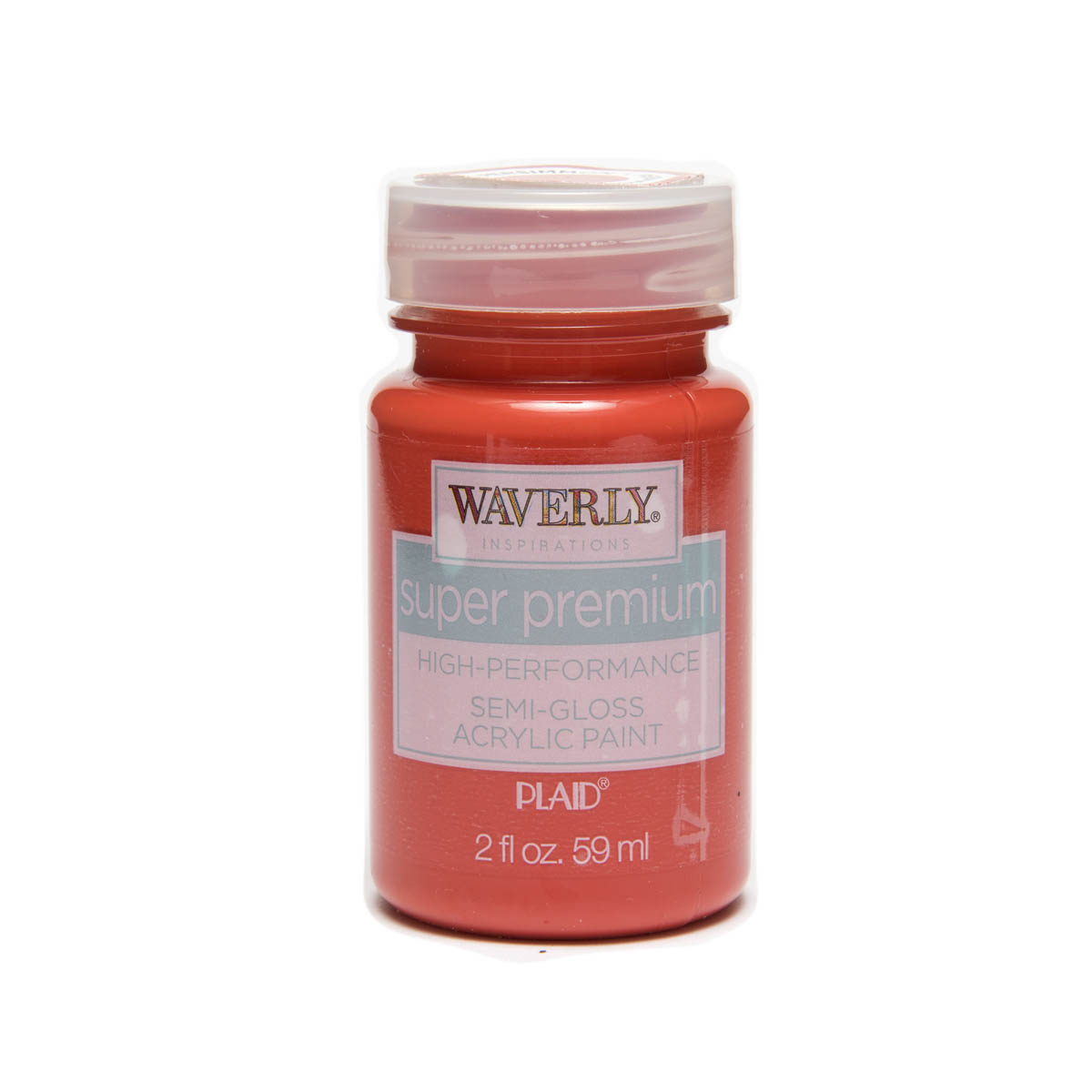 Waverly ® Inspirations Super Premium Semi-Gloss Acrylic Paint - Persimmon, 2 oz. - 60615E