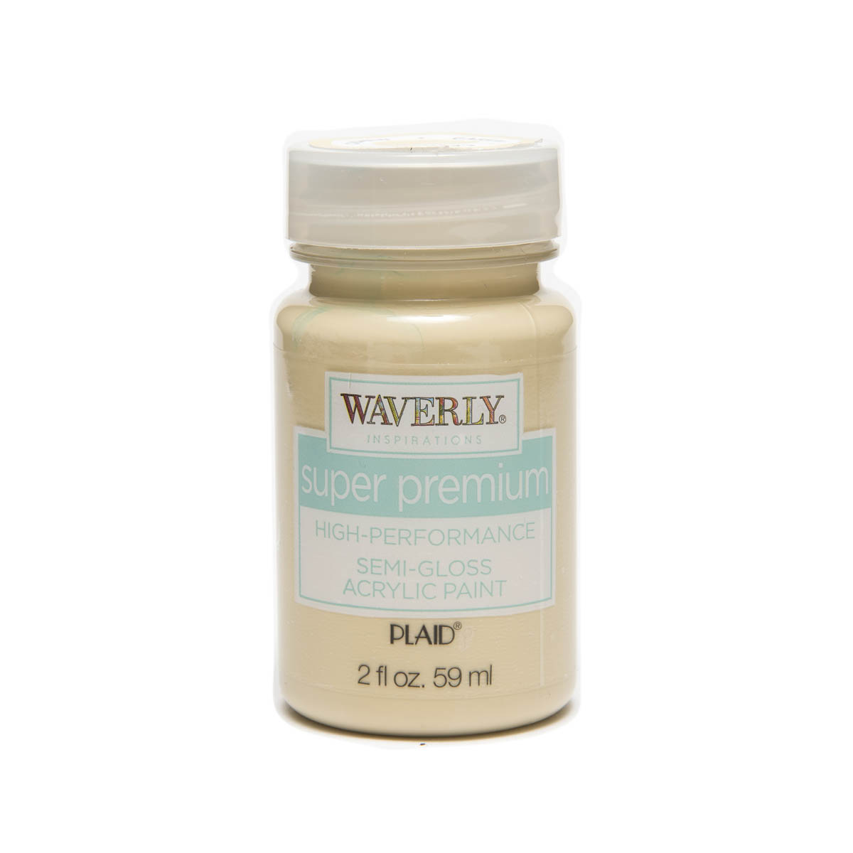 Waverly ® Inspirations Super Premium Semi-Gloss Acrylic Paint - Cashew, 2 oz. - 60602E