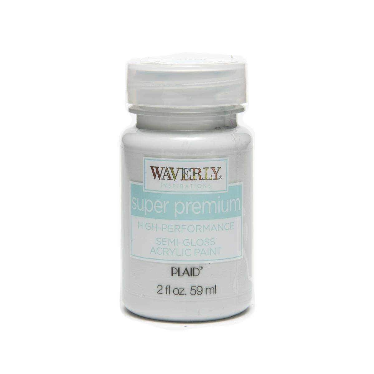 Waverly ® Inspirations Super Premium Semi-Gloss Acrylic Paint - Crystal, 2 oz. - 60636E