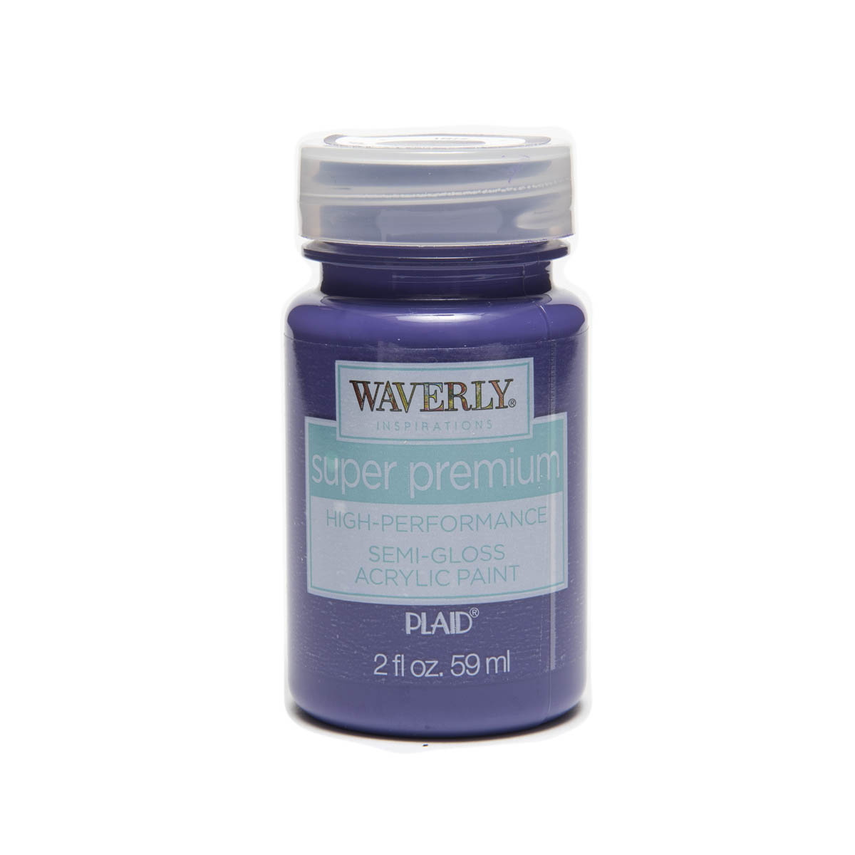 Waverly ® Inspirations Super Premium Semi-Gloss Acrylic Paint - Iris, 2 oz. - 60649E