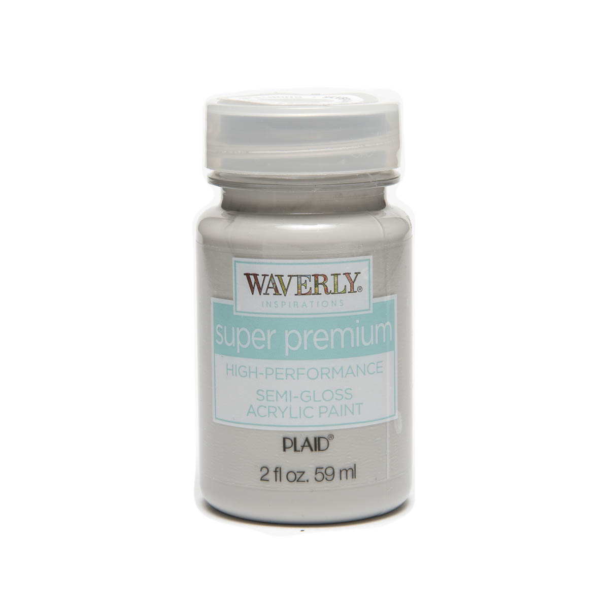 Waverly ® Inspirations Super Premium Semi-Gloss Acrylic Paint - Silver Lining, 2 oz. - 60657E