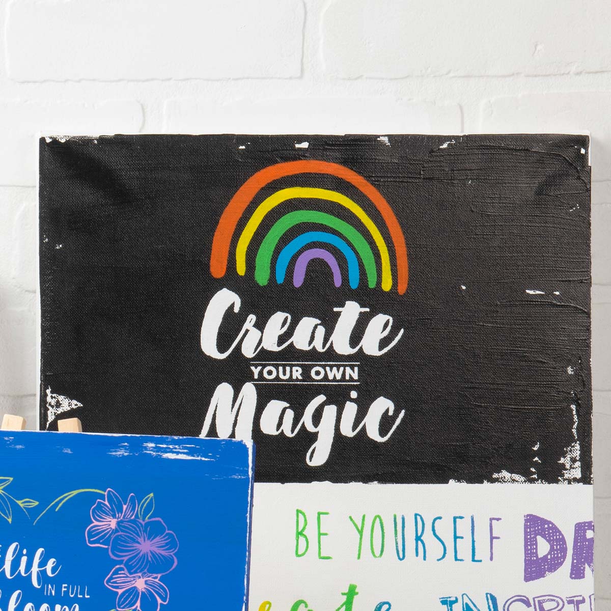Painted Canvas Sign DIY - Create Your Own Magic 