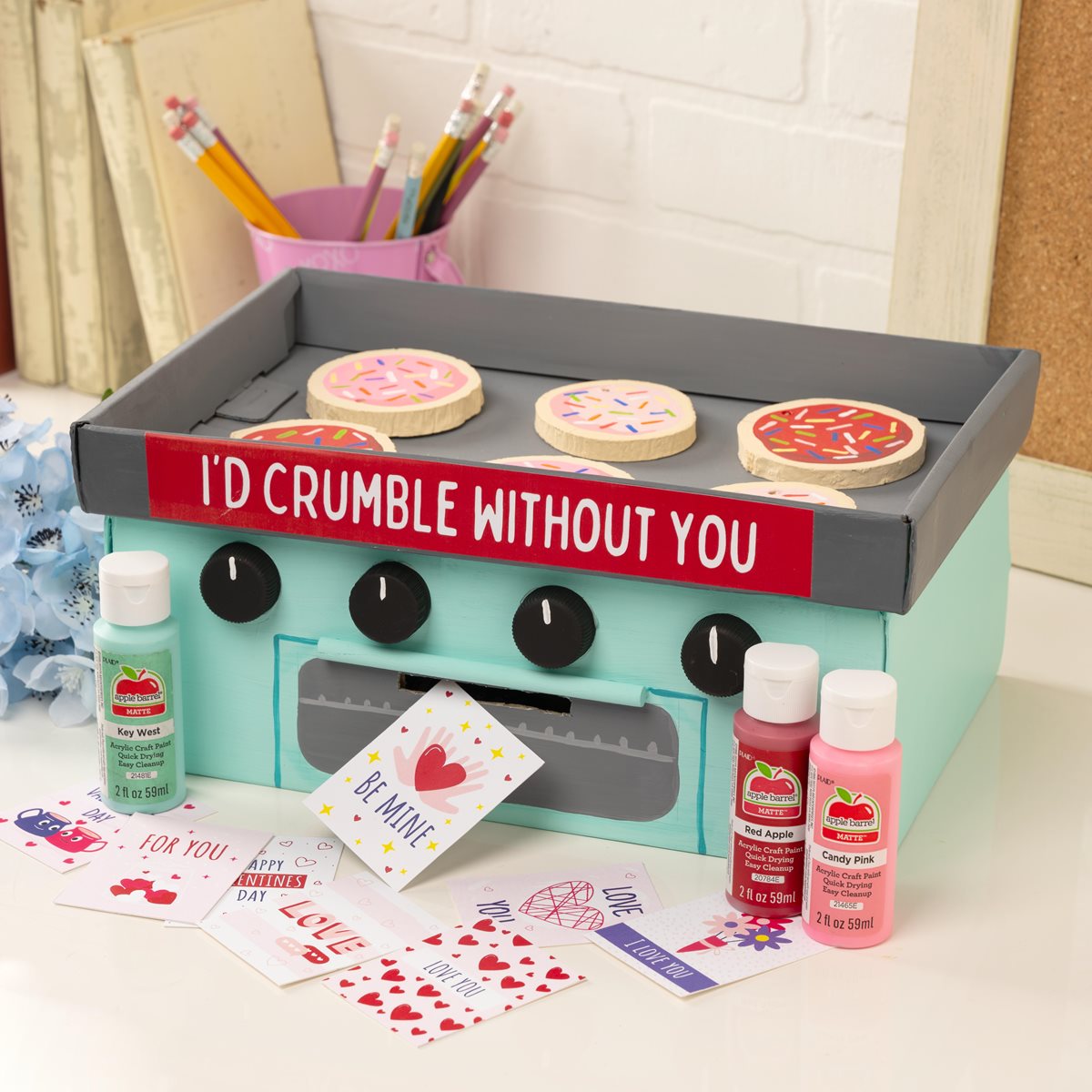 Cookie Oven Valentine Box