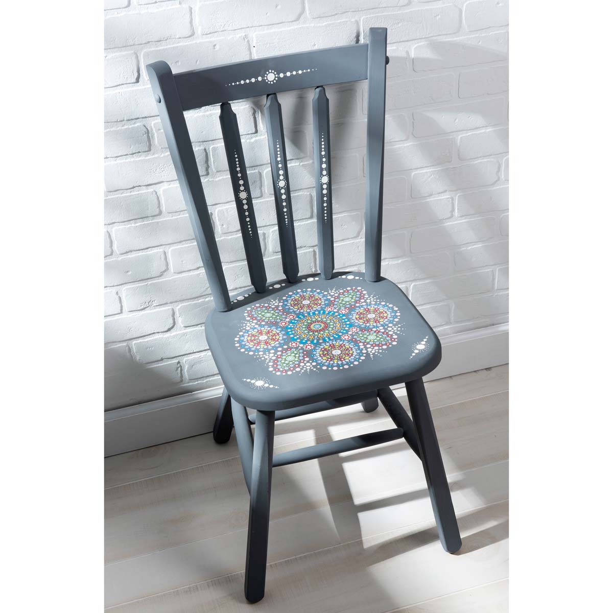 DIY Mandala Inspired Chair