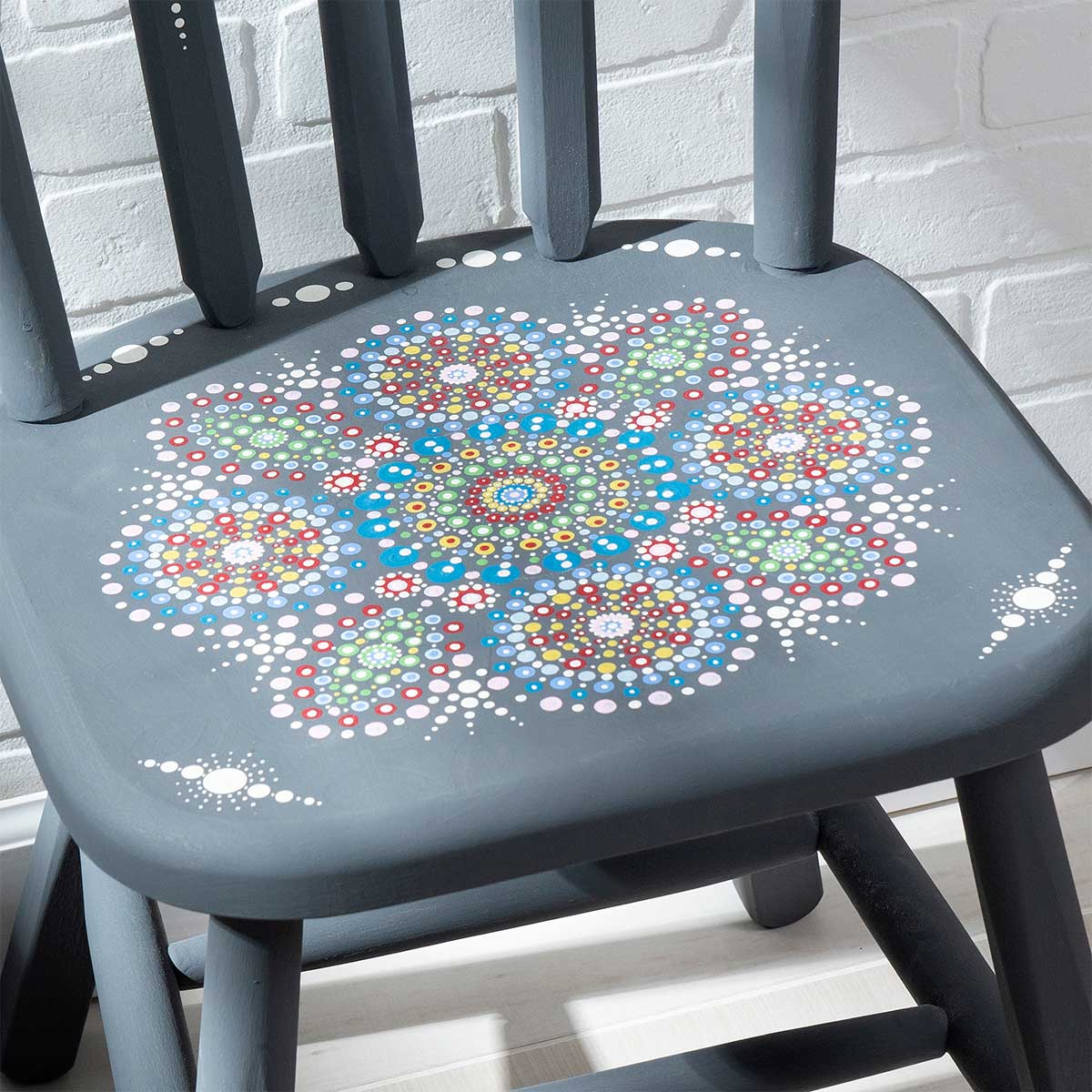DIY Mandala Inspired Chair