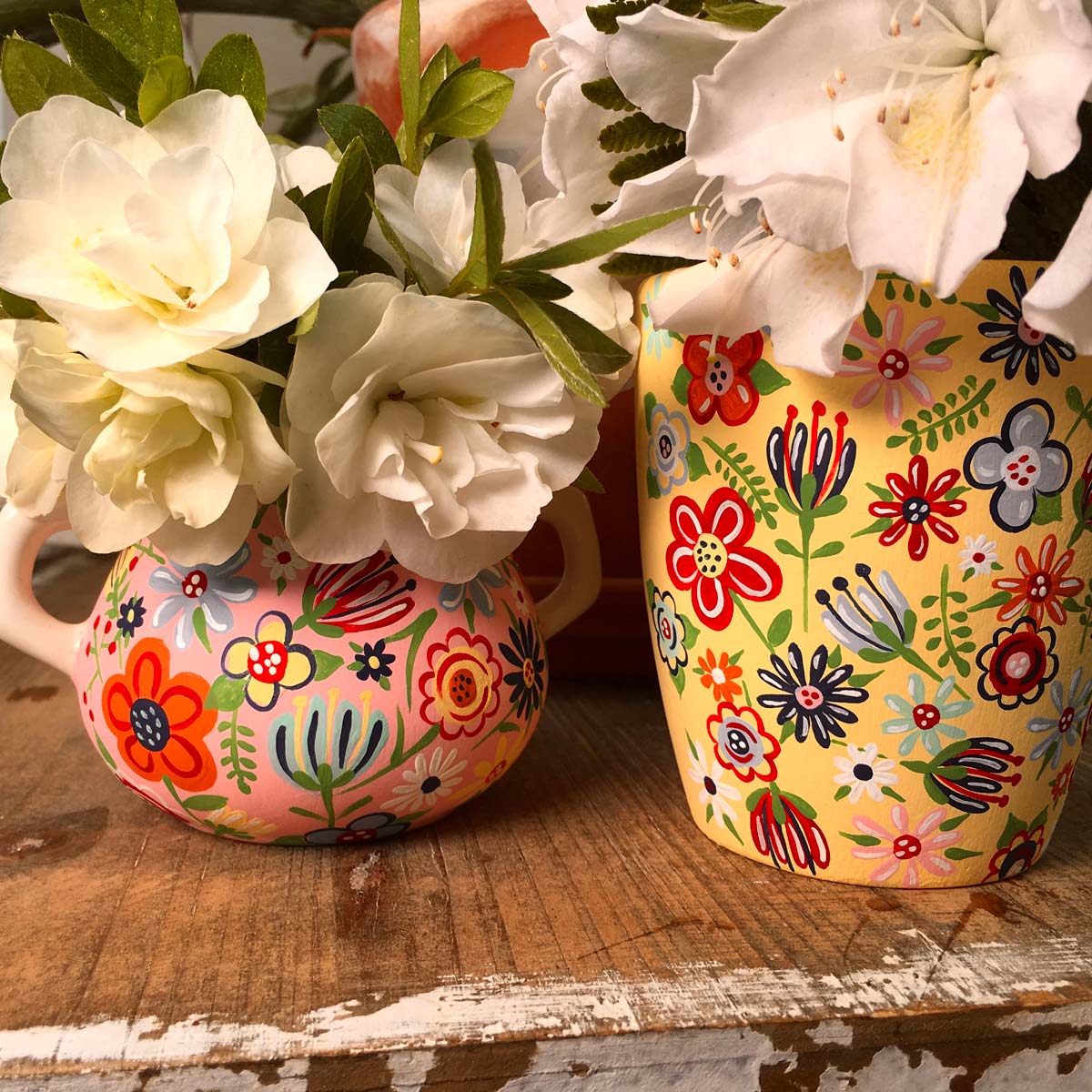DIY Mother's Day Vases