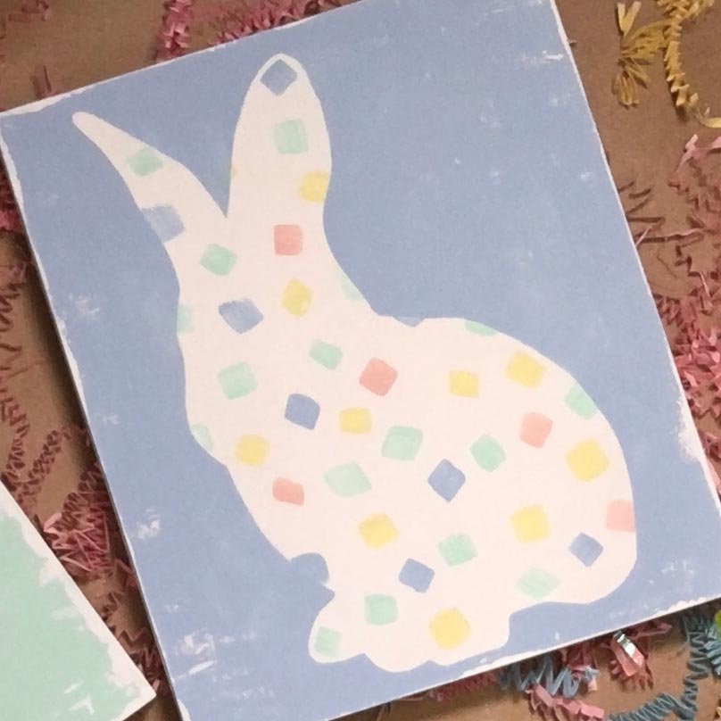 Easter Bunny Plaques