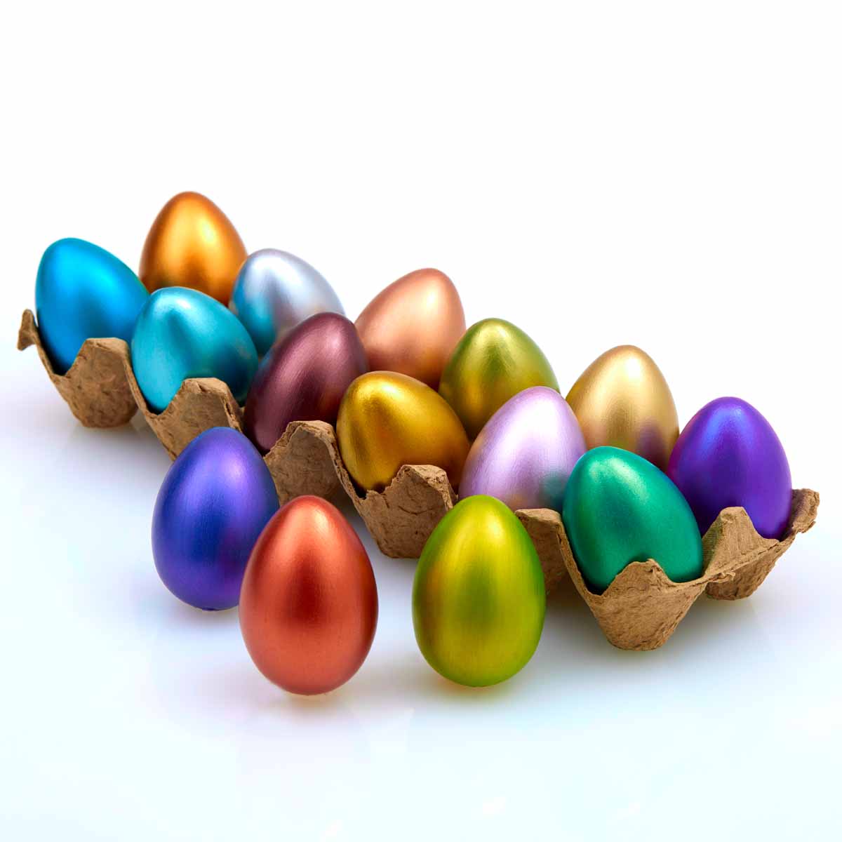 Jewel-Tone Easter Eggs