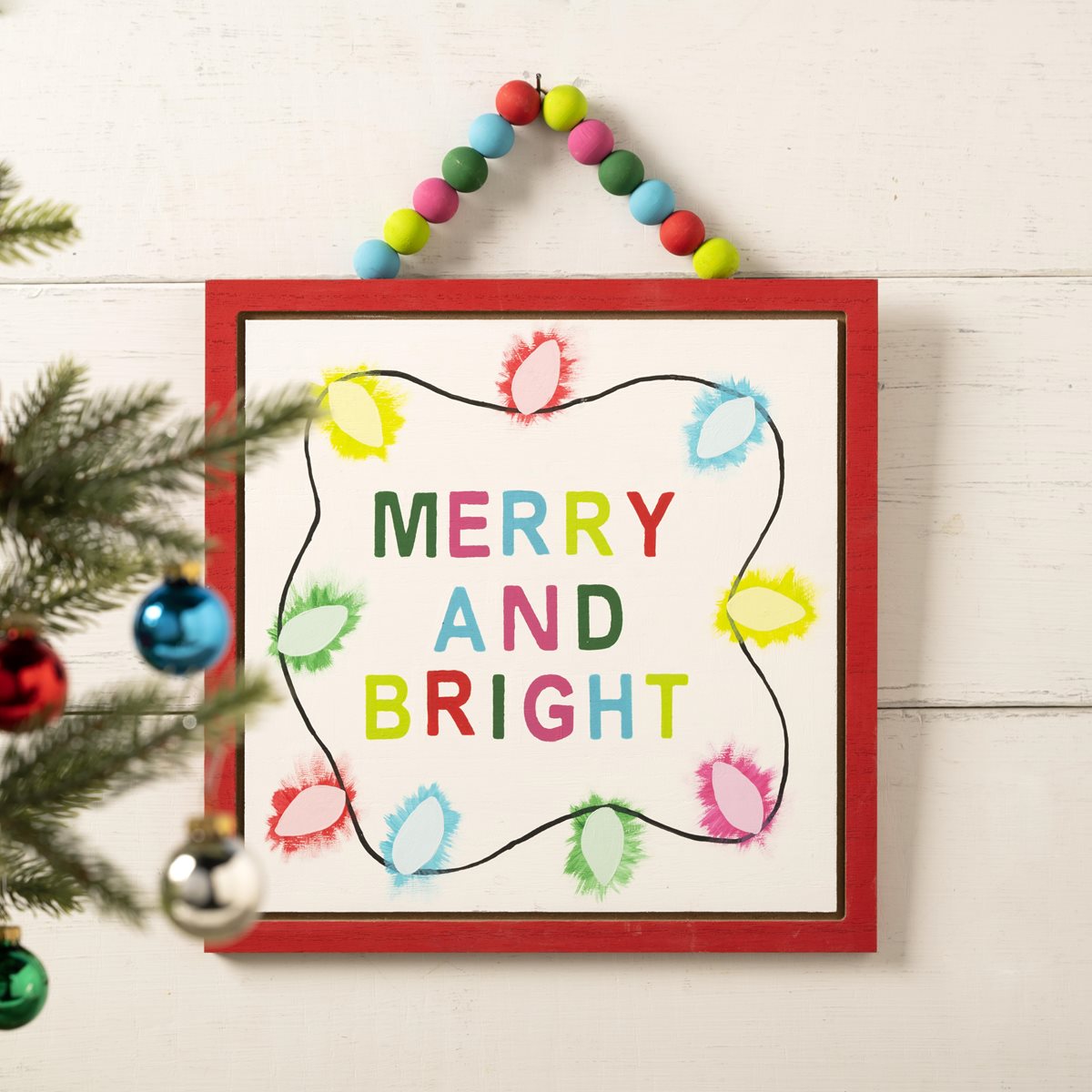 Merry and Bright Sign