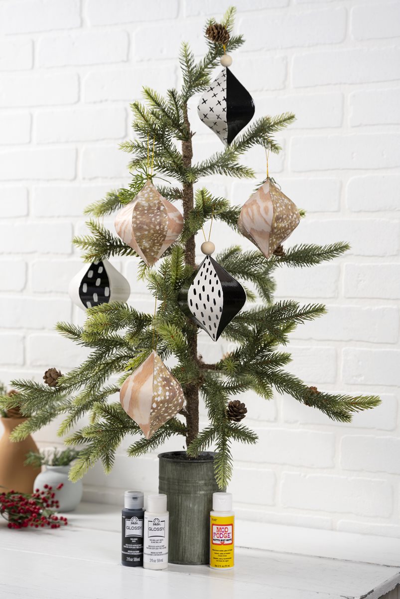 Modern Christmas Ornaments