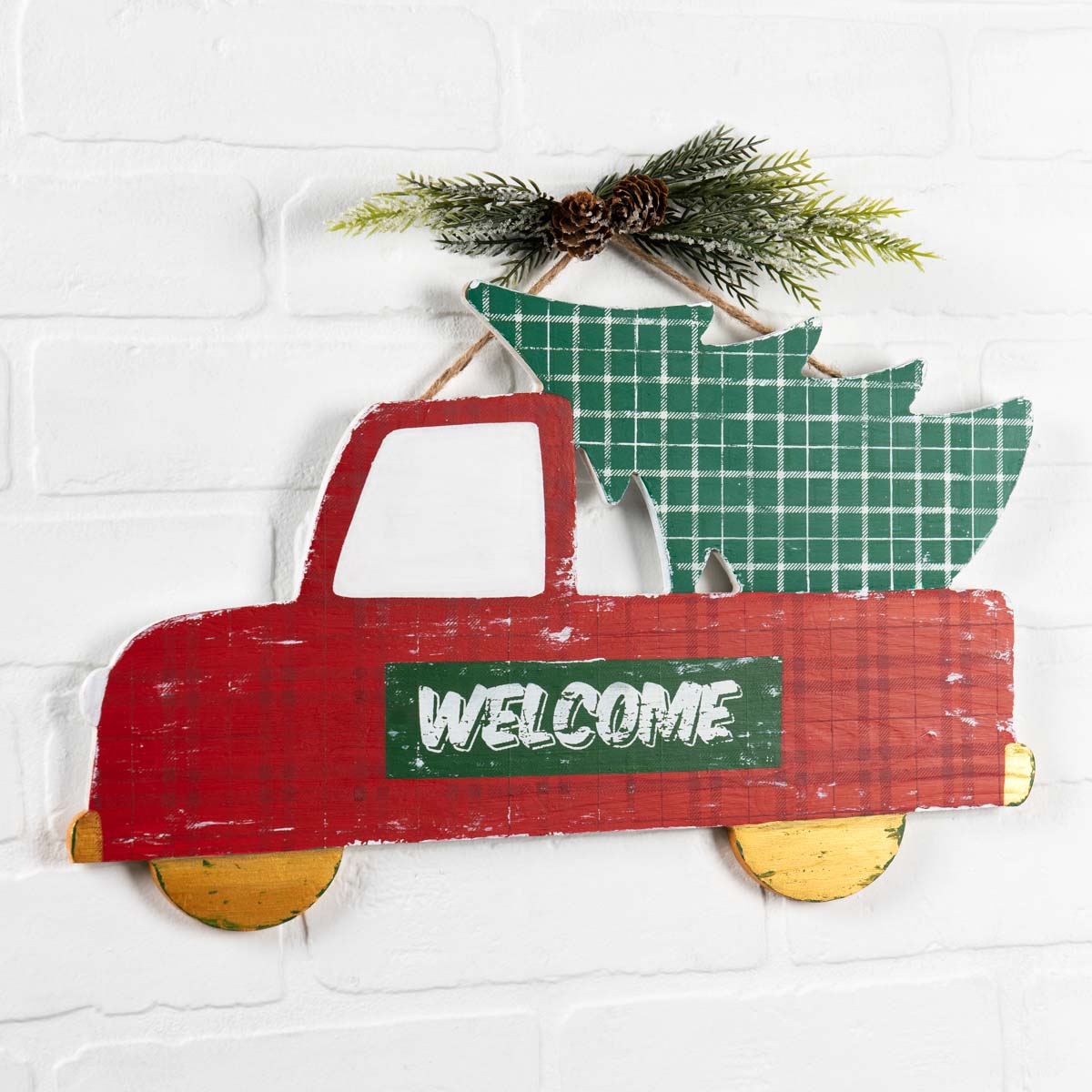 Holiday Truck Welcome Sign