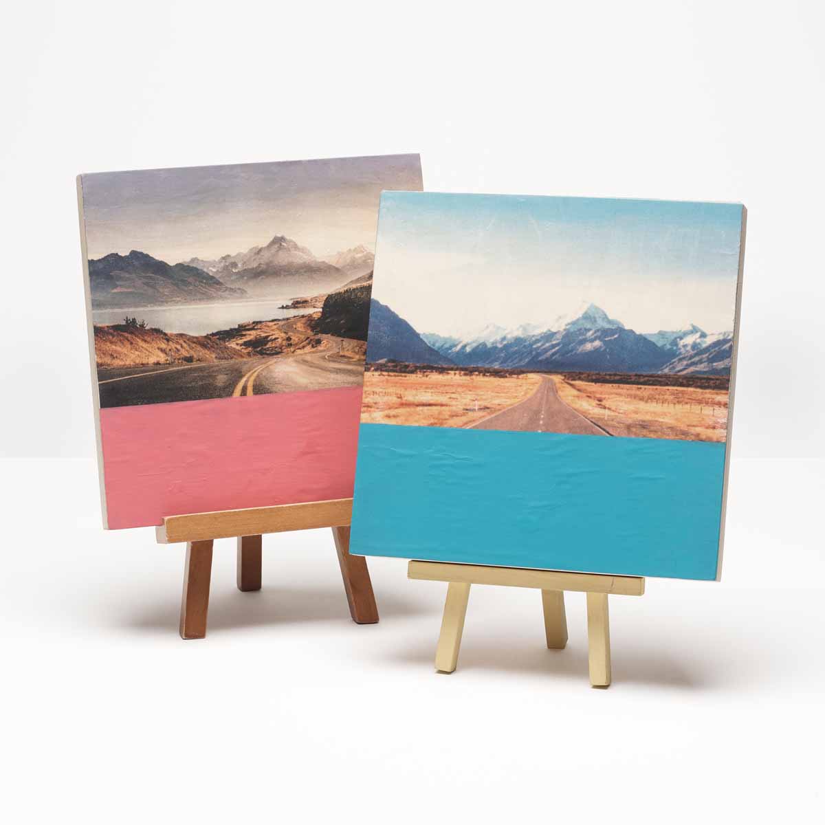 Photo Transfer Dipped Canvases