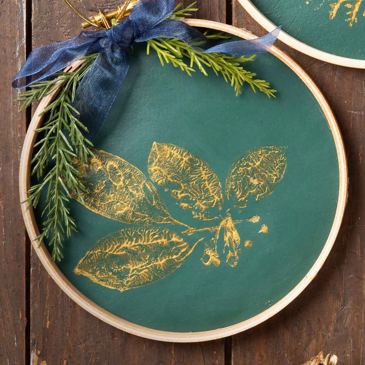 Pressed Branches Ornaments