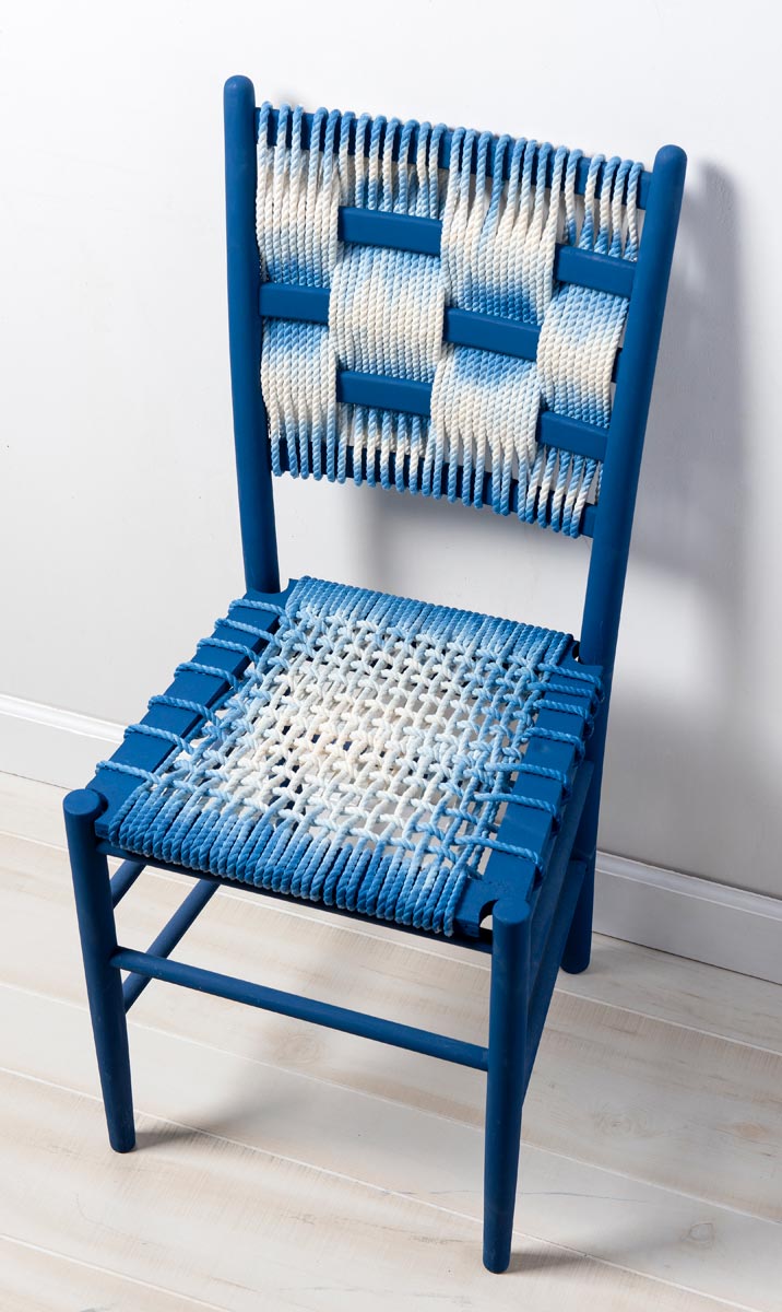 Shibori-Style Chair