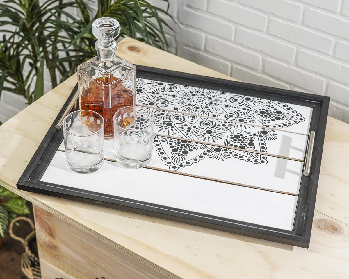 Upcycled Picture Frame Tray
