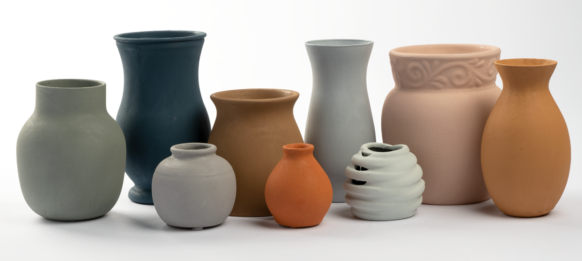 Upcycled Terra Cotta Vases & Pots