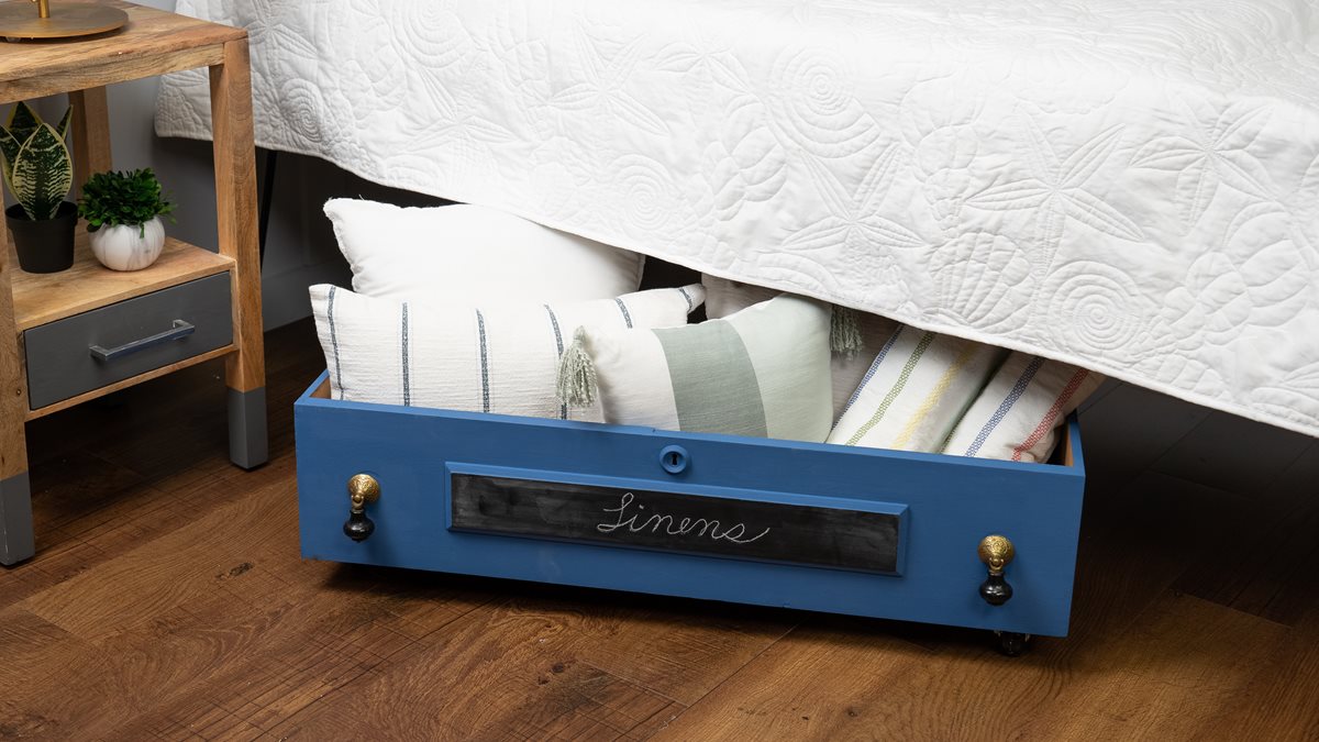 Upcycled Under the Bed Storage