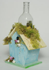 Birdhouse Vase