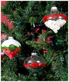 Button Ornaments