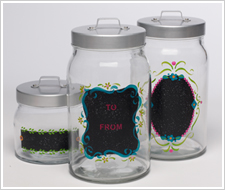 Chalkboard Label Gift Jars