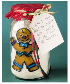 Christmas Gingerbread Mix Gift