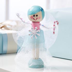 Clothespin Doll for Holidays