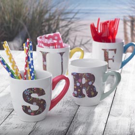 Coffee Mug Crafts - SURF Cups