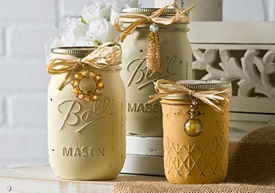 Country Vintage Ball Jars