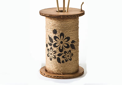 Decorative Spool for Earth Day