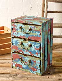 Distressed Crate Drawers