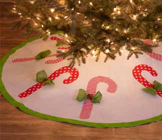 DIY Christmas Tree Skirt and Gifts