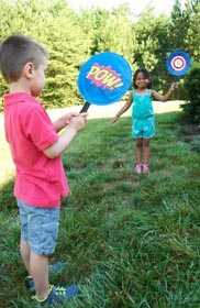 DIY Crafts for Kids - Balloon Paddle Game