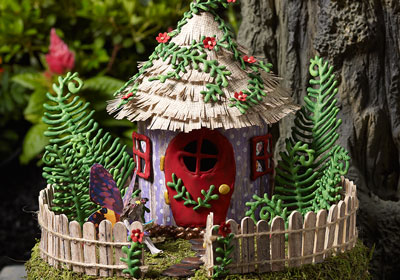 Fairy Garden Project - Fairy House Pedestal