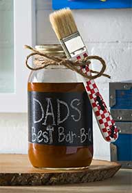 Father's Day Barbeque Jar Just for Dad