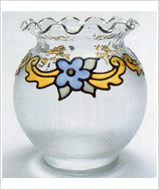Floral Swag Vase