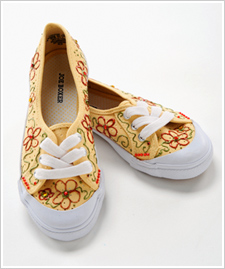 Flowers and Jewels Canvas Shoes