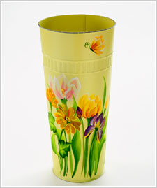 FolkArt ® One Stroke™ Spring Floral French Flower Bucket