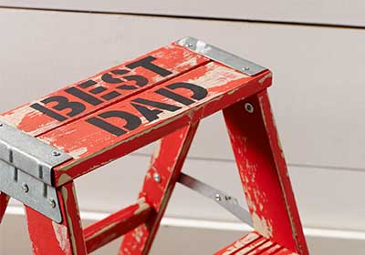 Fun Father's Day Ladder Project