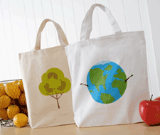 Happy Earth Tote Bag
