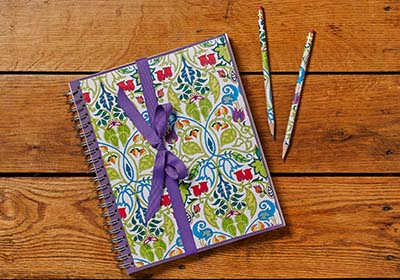 Journal Set with Adult Coloring Page Cover
