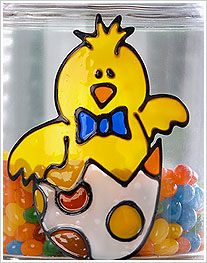 Little Chick Easter Candy Jar