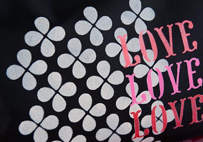 Love Love Love Cosmetic Bag