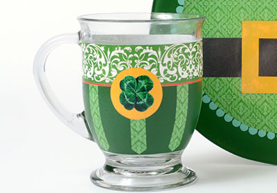 Lucky St. Patrick’s Day Plate & Mug