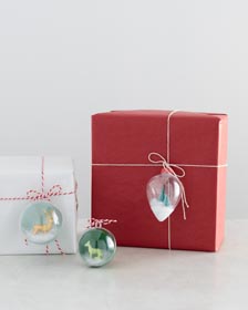 Ornament Gift Toppers