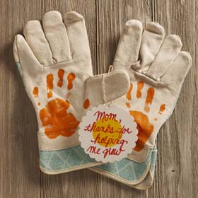 Personalized Mother's Day Gift from Kids - Garden Gloves