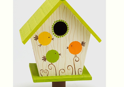 Roly Poly Birdhouse
