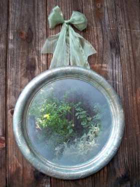 Silver Antique Mirror