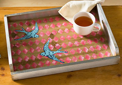 Spring Swallow Tray