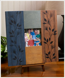 Square wood picture frame